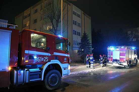 Dzieci w szpitalu po pożarze; straż wezwała dziewczynka