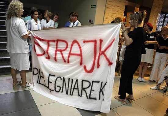 Pielęgniarki z Łodzi muszą zapłacić szpitalowi za strajk