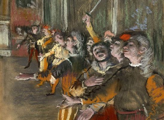 Obraz Degasa za 30 mln euro skradziony w Marsylii