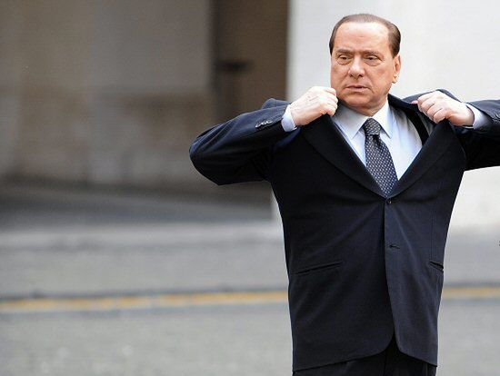 Berlusconi nie boi się ludzi