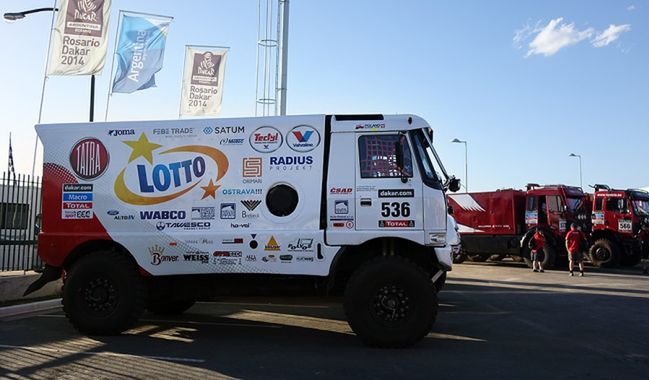 Rajd Dakar: ciężarówka Polaków dwunasta na ósmym etapie