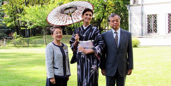 Spotkanie Ambasadora Japonii z Miss Polski