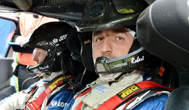 Rajd Finlandii: Kubica wiceliderem w klasie WRC-2