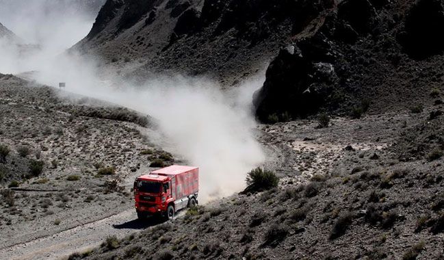 Dakar: polski MAN na mecie trzeciego etapu