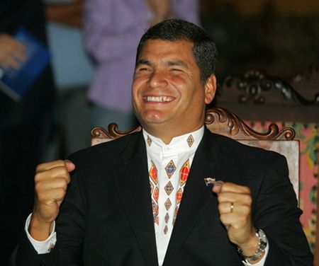 Prezydent Ekwadoru uzyskał przygniatającą większość