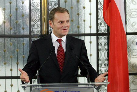 Tusk podał skład rządu, PO zdecydowała o koalicji z PSL