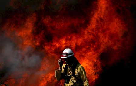 Ponad 337 tys. hektarów spłonęło w Europie w 2007 r.
