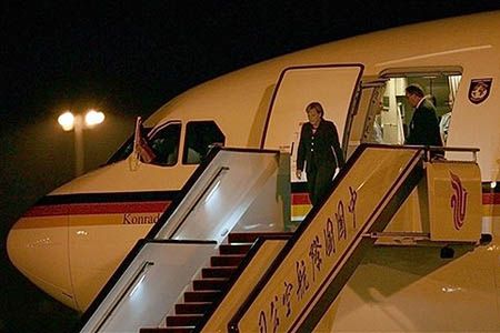 Angela Merkel rozpoczęła tygodniową podróż do Chin
