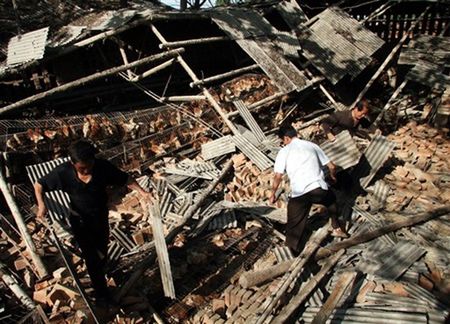 Kilka miast zmiecionych po trzęsieniu ziemi w Chinach