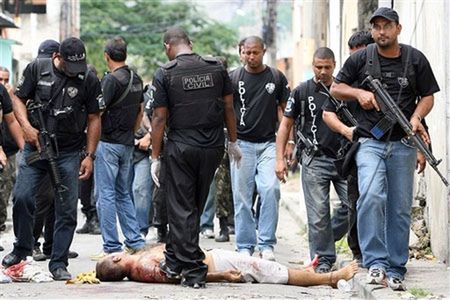 Co najmniej 11 zabitych w policyjnej obławie w Brazylii
