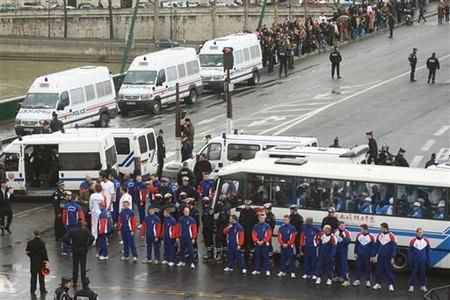 28 osób zatrzymanych podczas sztafety olimpijskiej