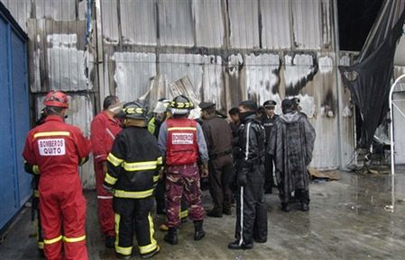 15 osób zginęło w pożarze dyskoteki w Ekwadorze