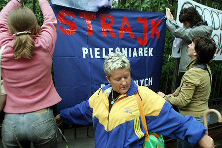 Liderki protestu pielęgniarek to działaczki opozycji