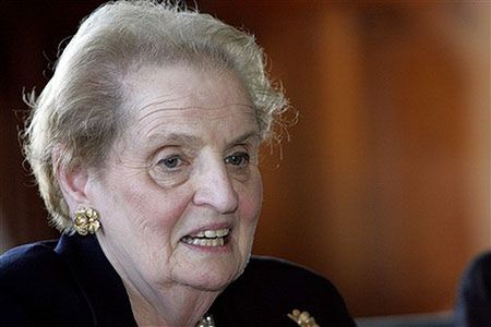 Premier z Madeleine Albright o bezpieczeństwie i tarczy