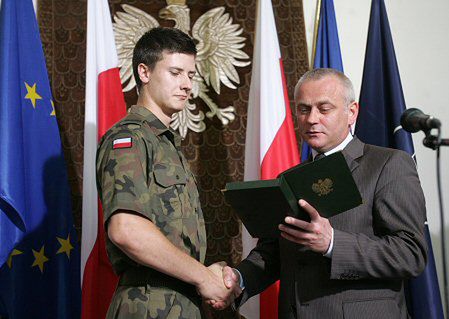 Polski żołnierz w Akademii Sił Powietrznych USA