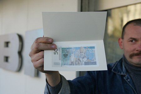 Banknot kolekcjonerski z wizerunkiem Jana Pawła II