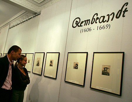 W Łodzi otwarto wystawę grafik Rembrandta