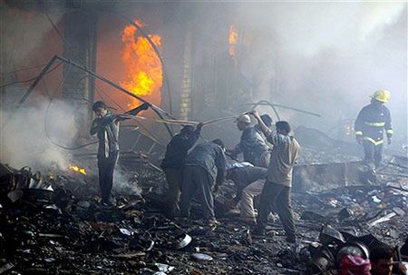 Wybuchy w Bagdadzie - zginęło co najmniej 80 osób
