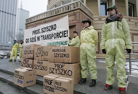 Greenpeace żąda odwołania ministra środowiska