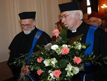 Heaney i Geremek doktorami honoris causa UJ