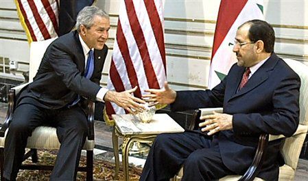 Nieoczekiwana wizyta Busha w Iraku