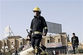 Wybuchł samochód-pułapka w Bagdadzie
