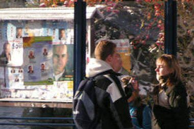 Walka z plakatami wyborczymi