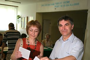 Zakończyły się wybory i referendum na Podlasiu