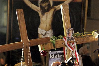 Postawią nowy krzyż przed Pałacem "w imię Chrystusa"?