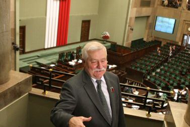 Wałęsa o konferencji WZZ: ja w tym gronie, no wie pan?