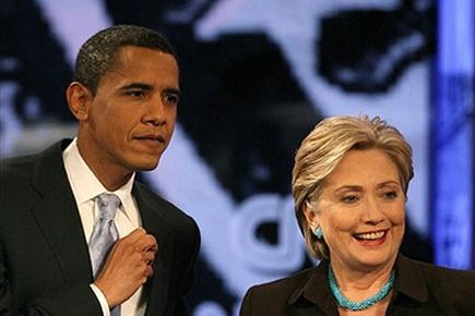 Obama i Clinton: wcale się nie kłócimy