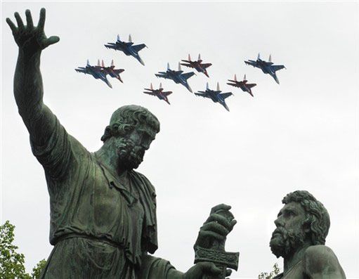 O krok od katastrofy podczas defilady 9 maja w Moskwie?
