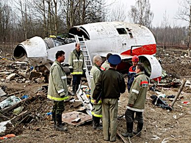 Rosyjska stacja nadała film o katastrofie smoleńskiej