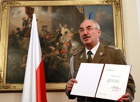 Gen. Cieniuch powołany na szefa Sztabu Generalnego WP