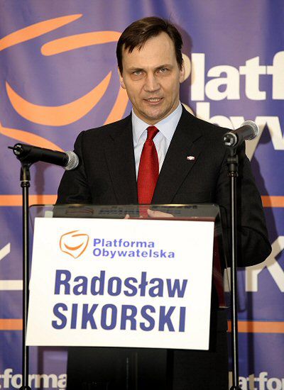 Sikorski: spodziewam się stanowczych decyzji ws. Palikota