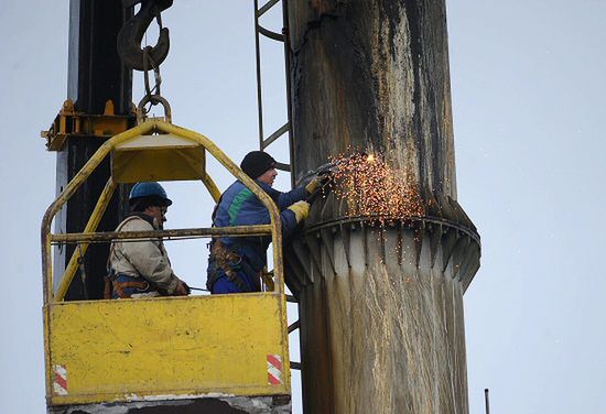 Komin kotłowni zagrażał mieszkańcom okolicznych domów