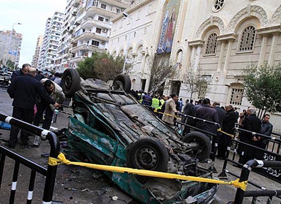 Zamach przed kościołem w Egipcie. 21 osób nie żyje