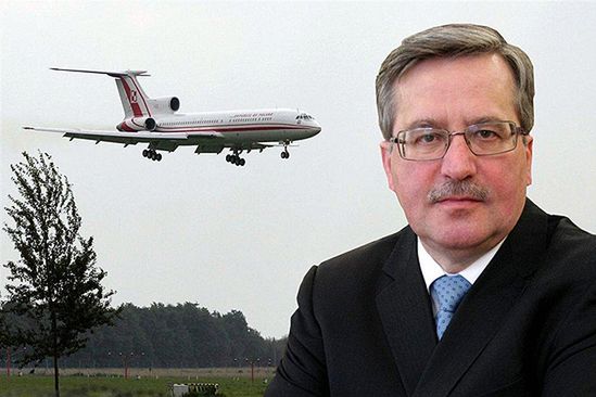 Komorowski nie boi się tupolewa