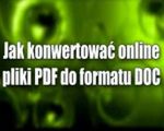 Jak konwertować online pliki PDF do DOC
