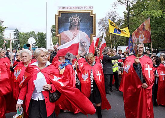 "Biada tym, którzy zabraniają Jezusowi być Królem Polski"