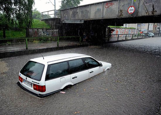 Nawałnica przeszła nad Podkarpaciem