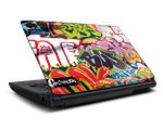 Canyon Notebook Stickers - radość kolorów graffiti