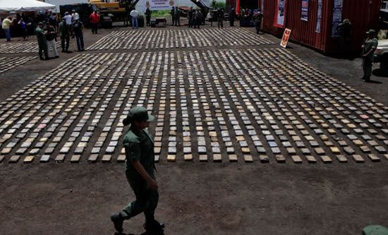 5 ton kokainy przechwyciła policja w Wenezueli