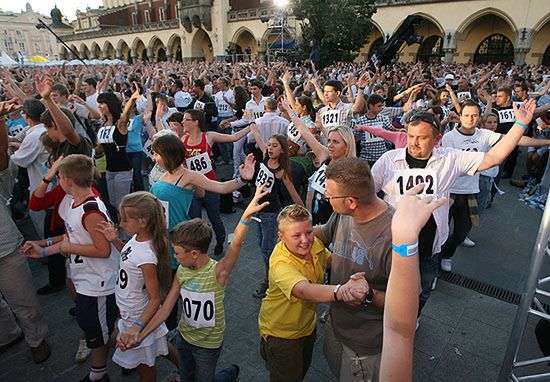 Krakowianie wytańczyli rekord Guinnessa