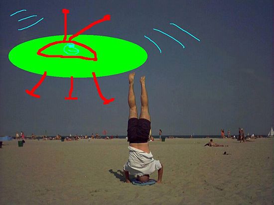 Letnia inwazja UFO - zdjęcia Internautów