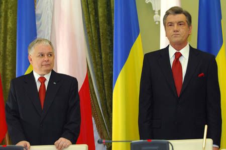 Prezydenci Polski i Ukrainy rozmawiali o planie ws. Gruzji