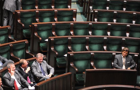 Awantura w Sejmie, PiS opuściło sejmową salę obrad