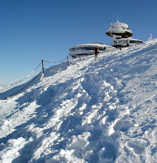 Tąpnięcie na Śnieżce - obserwatorium meteorologiczne ewakuowane