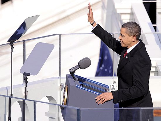 Obama został 44. prezydentem USA - minuta po minucie