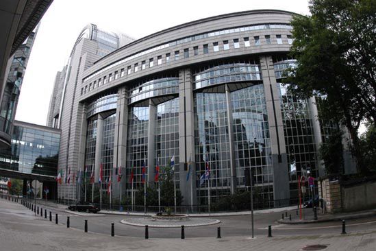 Z banku w Parlamencie Europejskim zrabowano 50 tys. euro